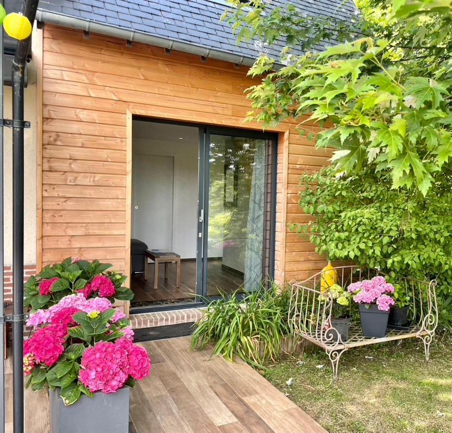 Beauchamps Maison D'Hotes Genneville ภายนอก รูปภาพ