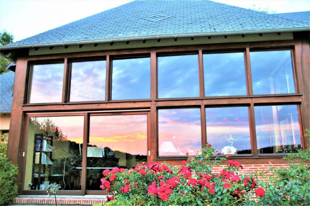 Beauchamps Maison D'Hotes Genneville ภายนอก รูปภาพ